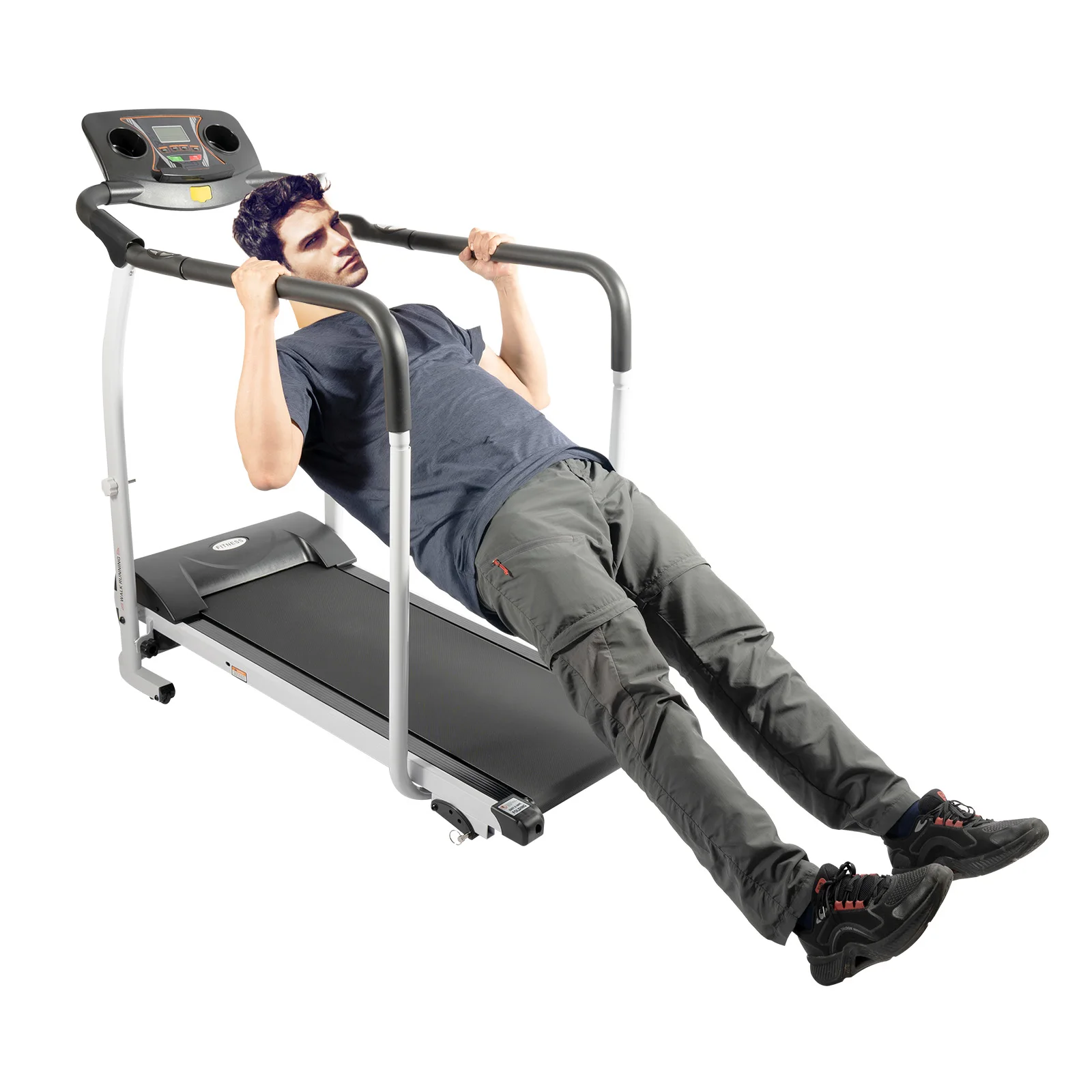 Foldable Treadmil Simple and Practical Walking Machine Aerobic Exercise Equipment 118*60*105cm (unfold) - Image 4